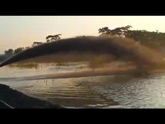 YSCSD350 단체 용량 360 cbm/h 수압 절단 흡수 썰매기 작동 중 -- Yongsheng Dredger