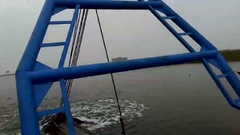 YSCSD450 18 인치 고체 용량 700 cbm/h 절단 수축 수레기 작업 현장에서 테스트